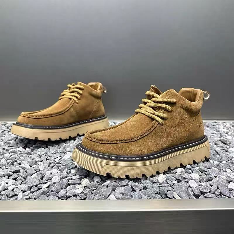 Botas de plataforma para hombr - Street Fashion Men 2025 reseña y precio